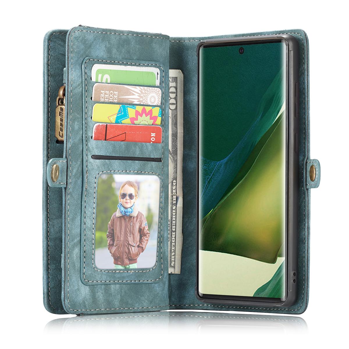 Multi-slot hoesje Samsung Galaxy Note 20 Ultra Blauw