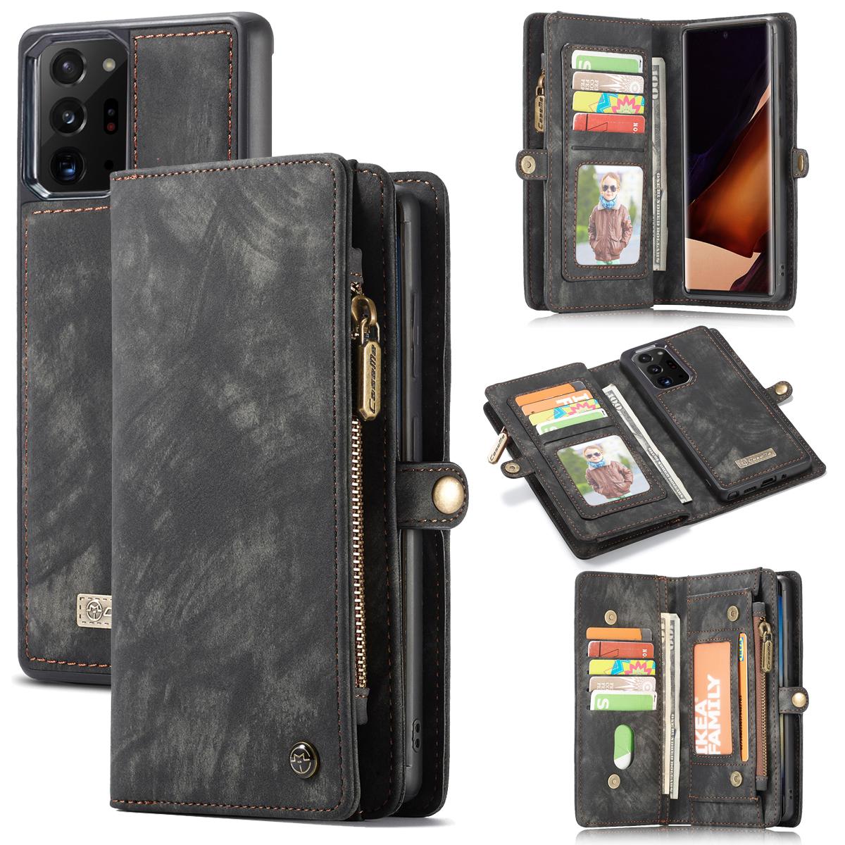 Multi-slot Hoesje Samsung Galaxy Note 20 Ultra Grijs