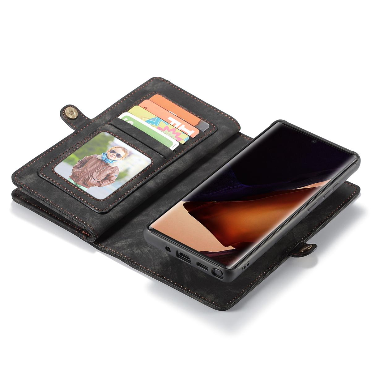 Multi-slot Hoesje Samsung Galaxy Note 20 Ultra Grijs