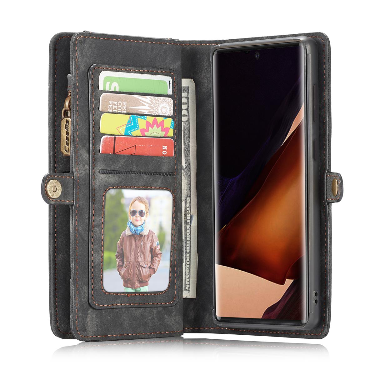Multi-slot Hoesje Samsung Galaxy Note 20 Ultra Grijs