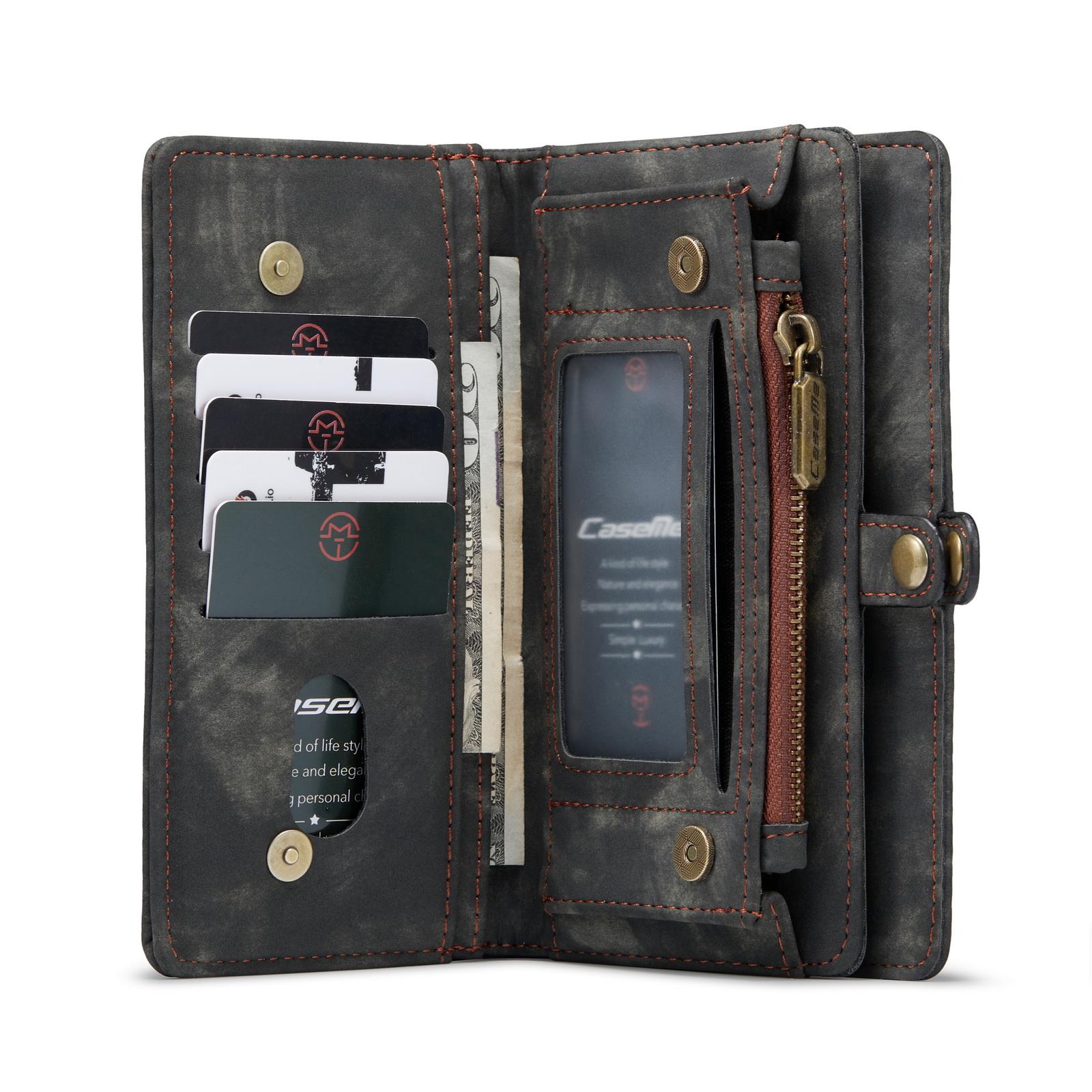 Multi-slot Hoesje Samsung Galaxy S21 Ultra Grijs