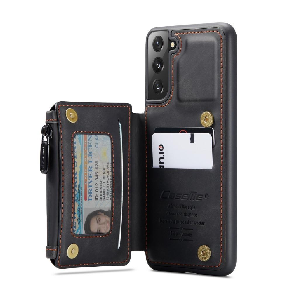 Multi-slot hoesje Samsung Galaxy S21 Plus Zwart