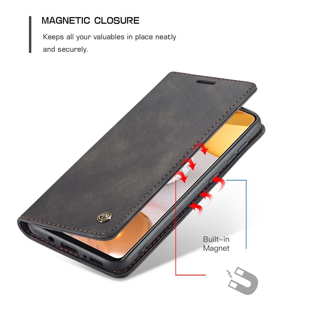 Slim Bookcover hoesje Samsung Galaxy A42 Zwart