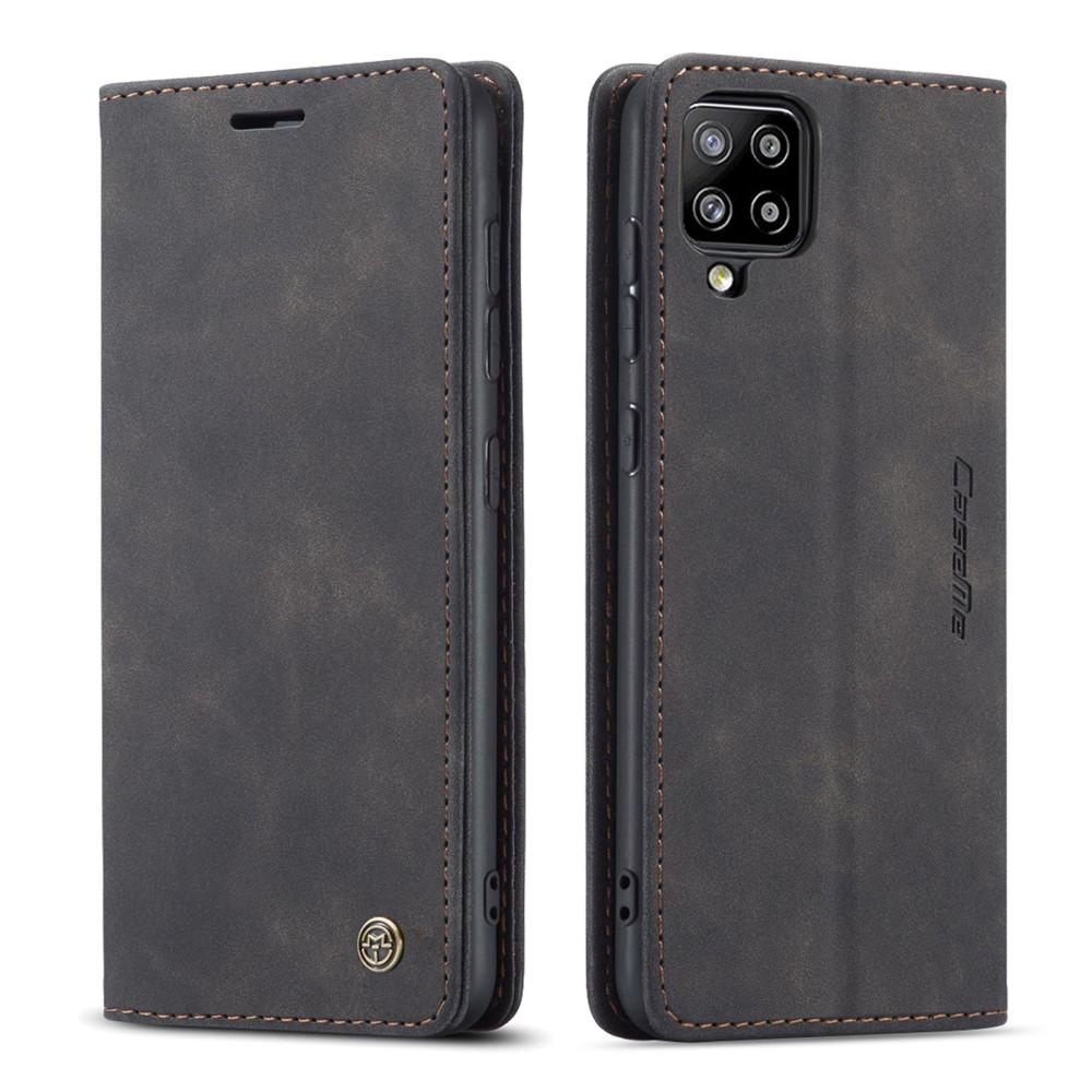 Slim Bookcover hoesje Samsung Galaxy A42 Zwart