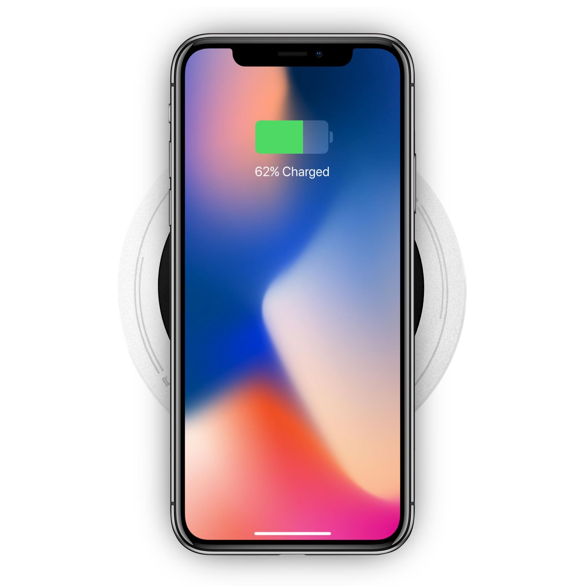 Wireless QI Charger Zilver