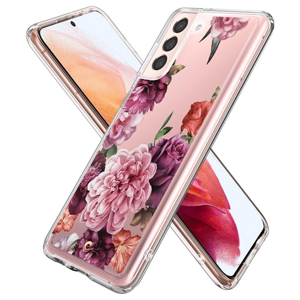 Case Cecile Samsung Galaxy S21 Rose Floral