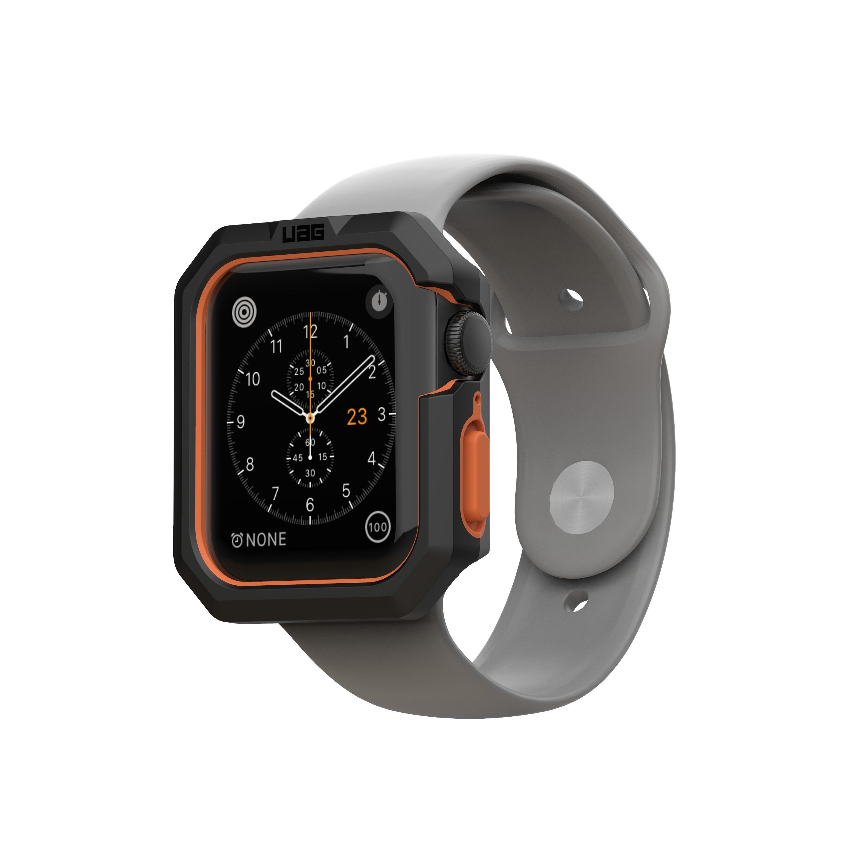 Civilian Series Case Apple Watch 44 mm Black/Orange