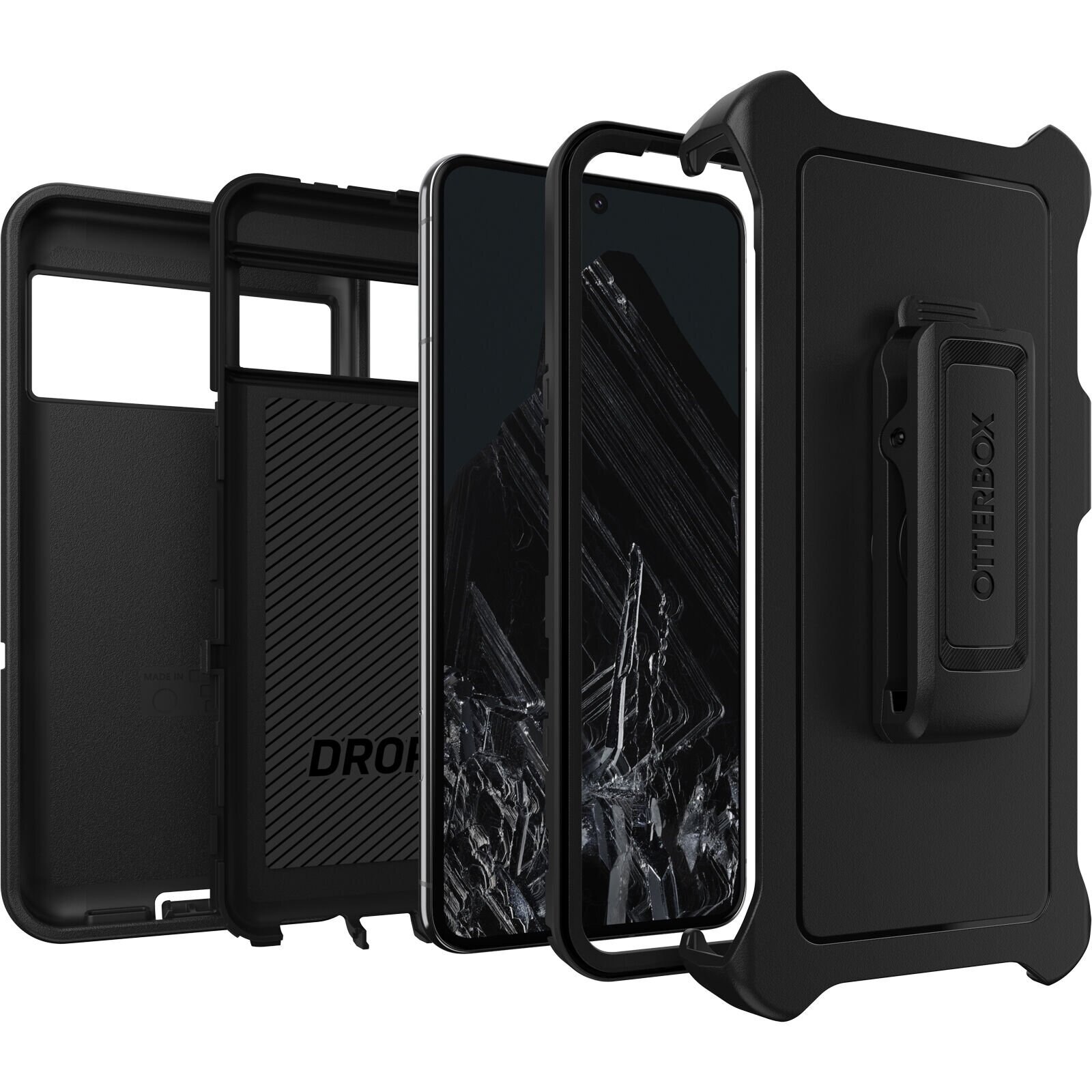 Defender Case Google Pixel 8 Pro Zwart