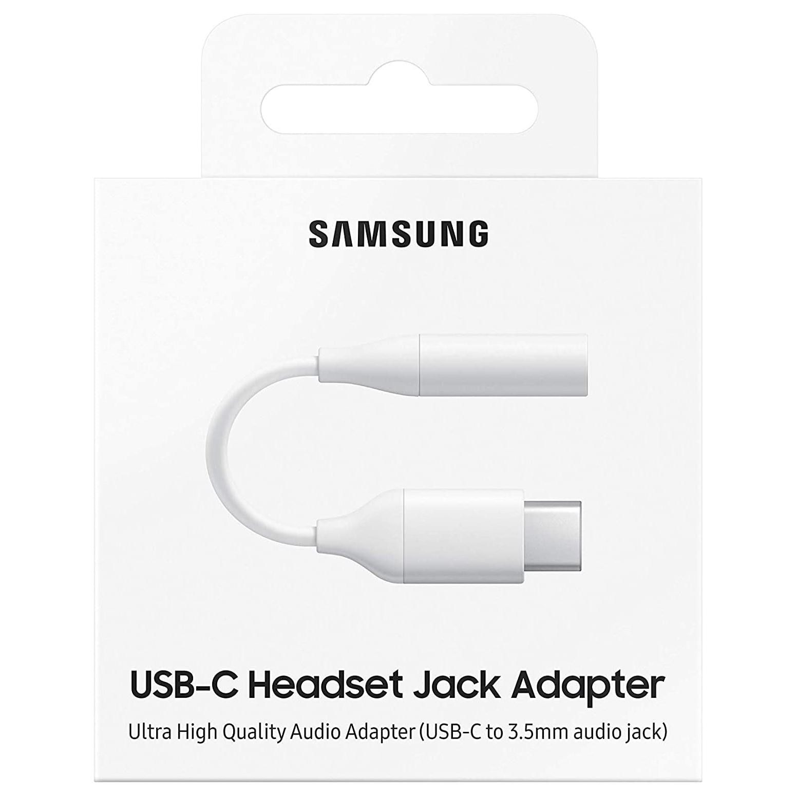 Adapter USB-C naar 3.5 mm DAC (EE-UC10JU) Wit