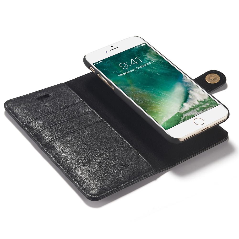 Magnet Wallet iPhone 8 Zwart