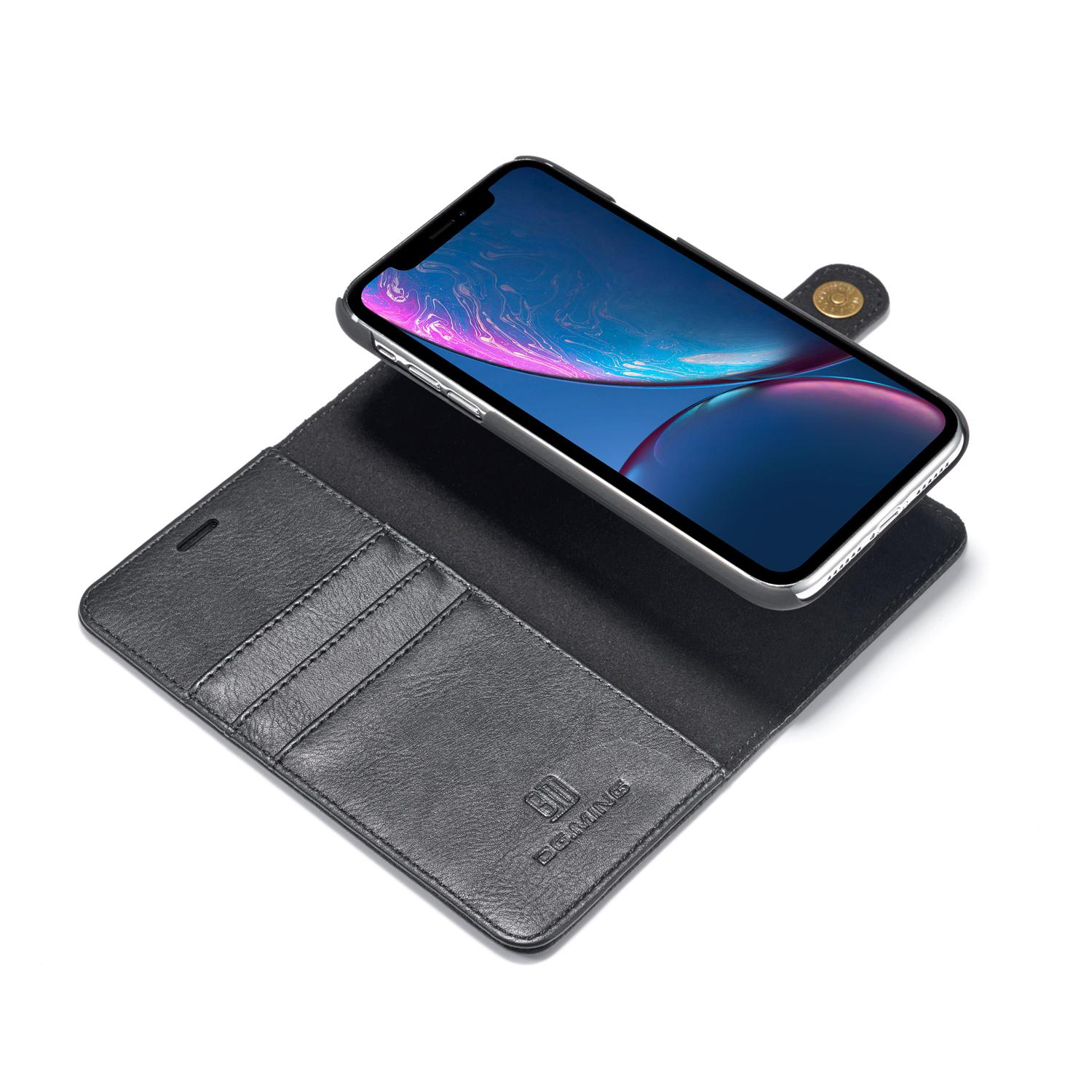 Magnet Wallet iPhone Xr Zwart