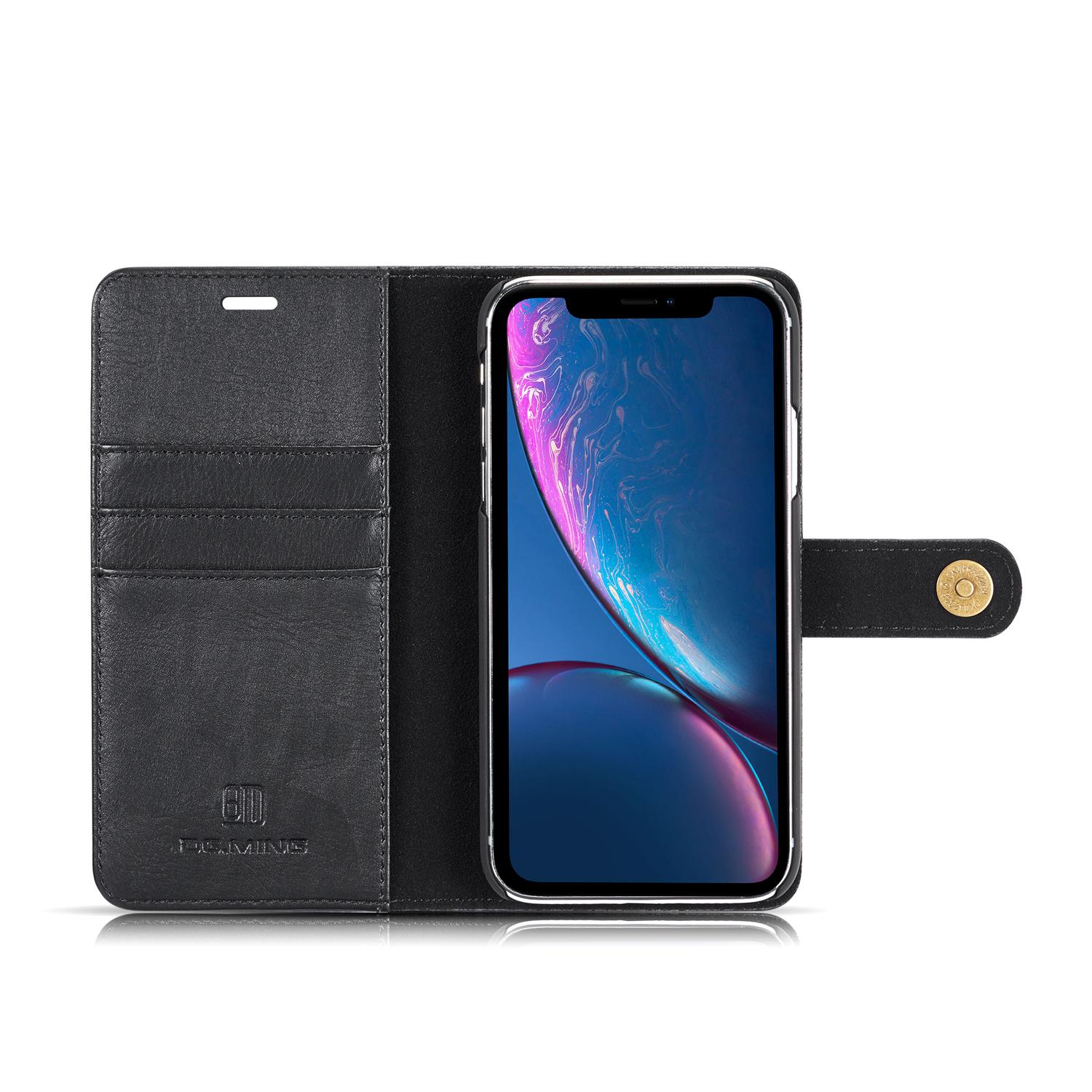 Magnet Wallet iPhone Xr Zwart