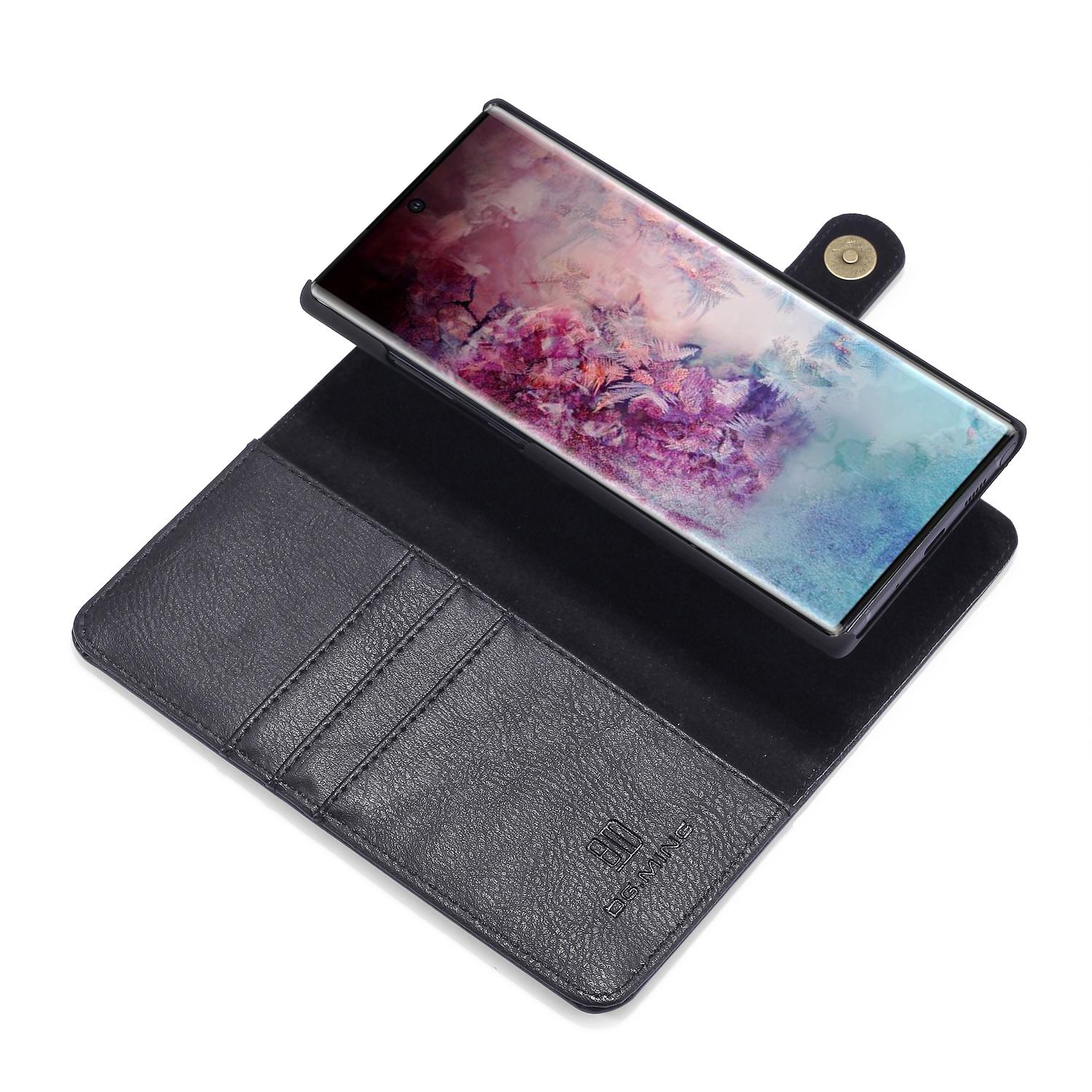 Magnet Wallet Samsung Galaxy Note 10 Plus Zwart