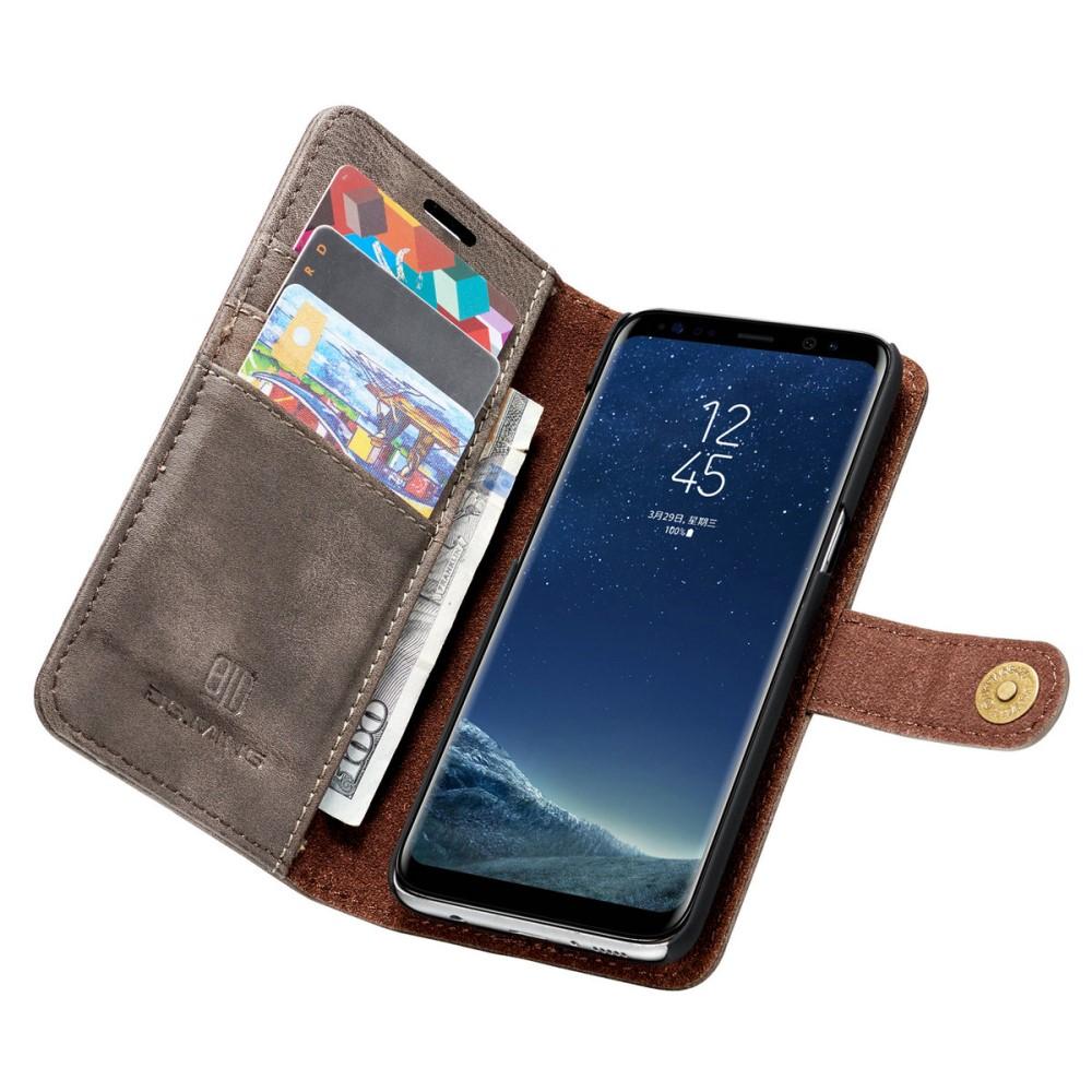 Magnet Wallet Samsung Galaxy S8 Brown