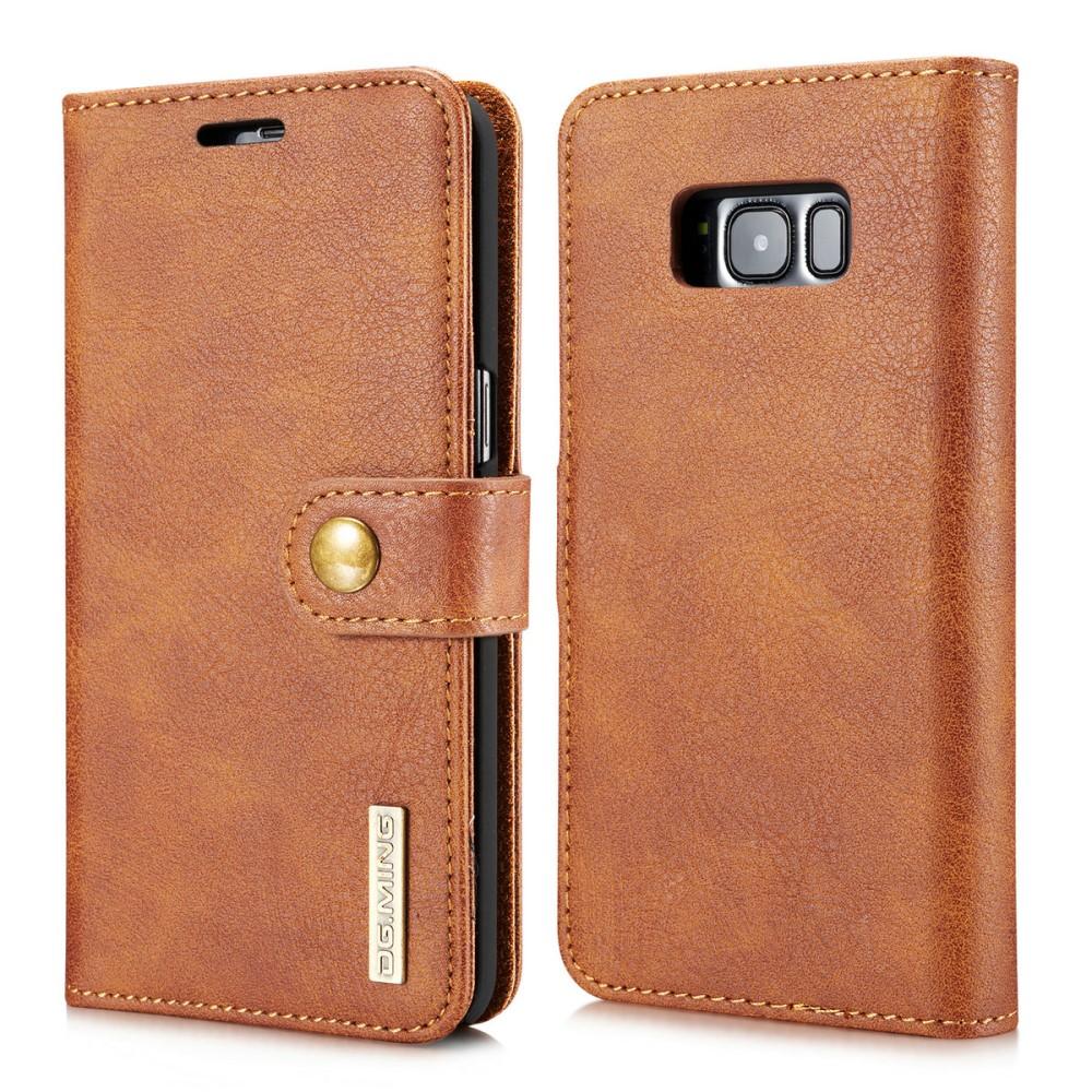 Magnet Wallet Samsung Galaxy S8 Cognac