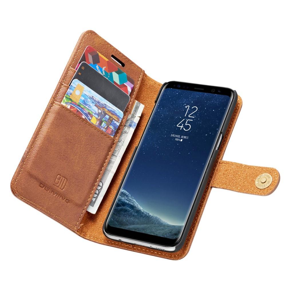 Magnet Wallet Samsung Galaxy S8 Cognac