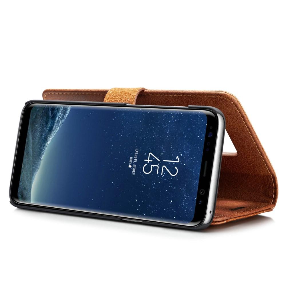 Magnet Wallet Samsung Galaxy S8 Cognac