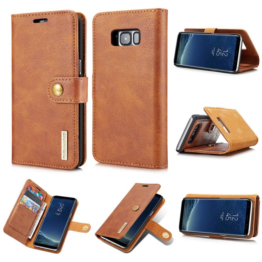 Magnet Wallet Samsung Galaxy S8 Cognac