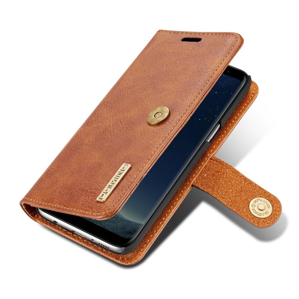 Magnet Wallet Samsung Galaxy S8 Cognac