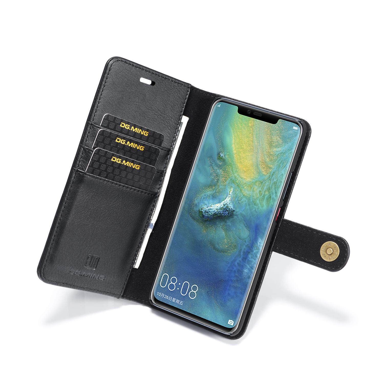 Magnet Wallet Huawei Mate 20 Pro Zwart