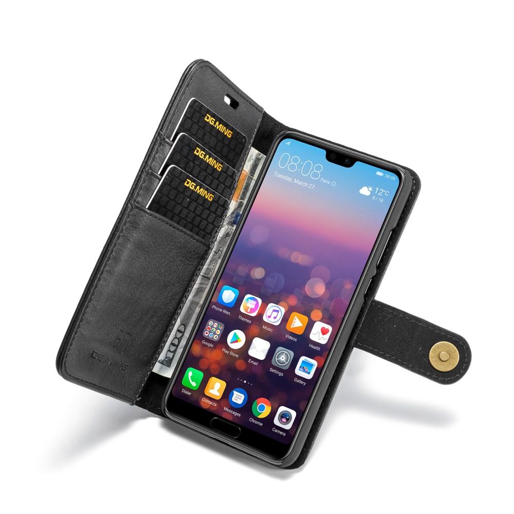 Magnet Wallet Huawei P20 Zwart