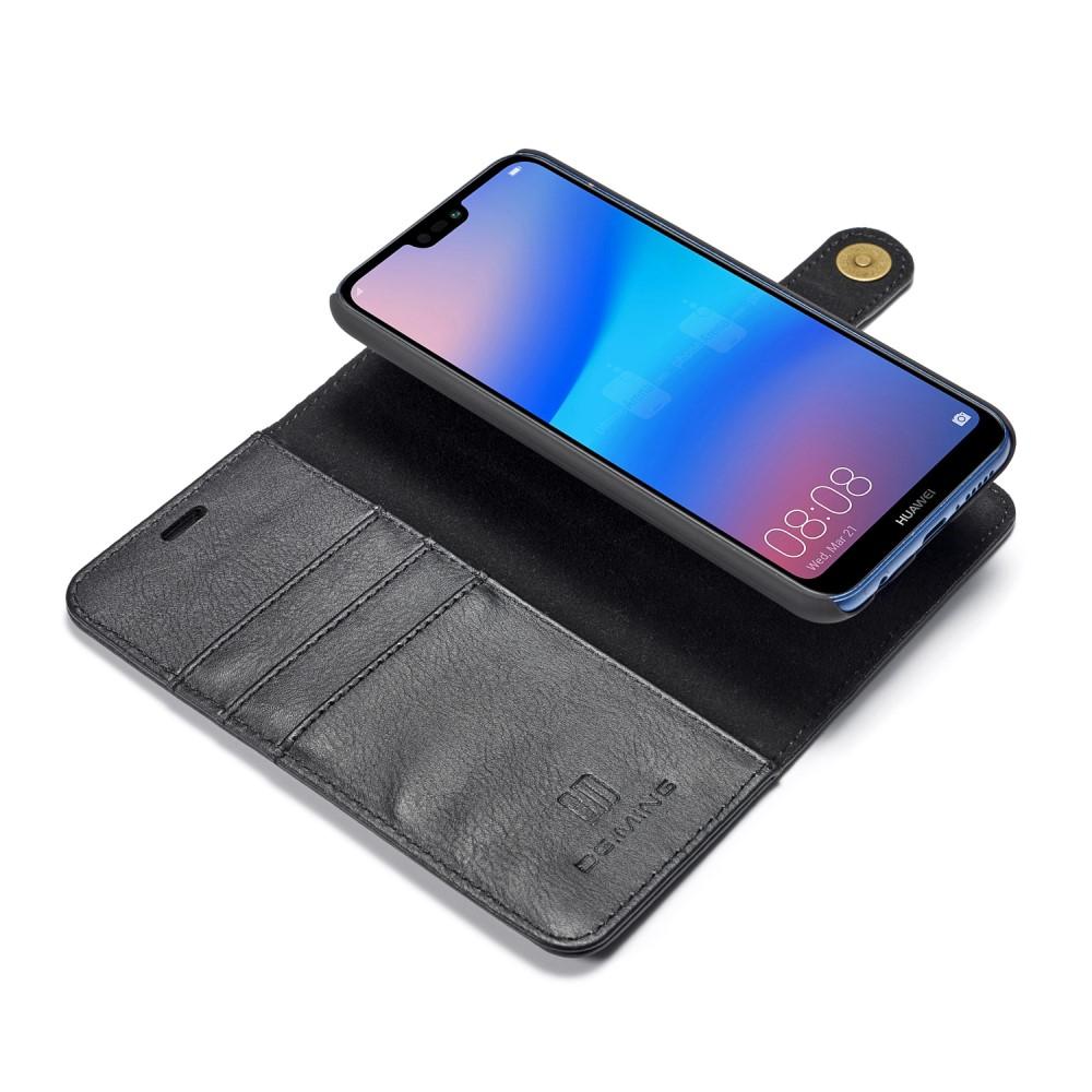 Magnet Wallet Huawei P20 Lite Zwart