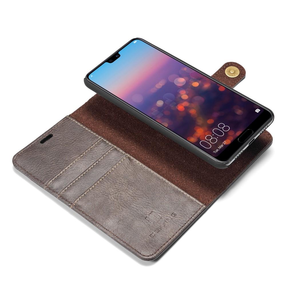 Magnet Wallet Huawei P20 Pro Brown