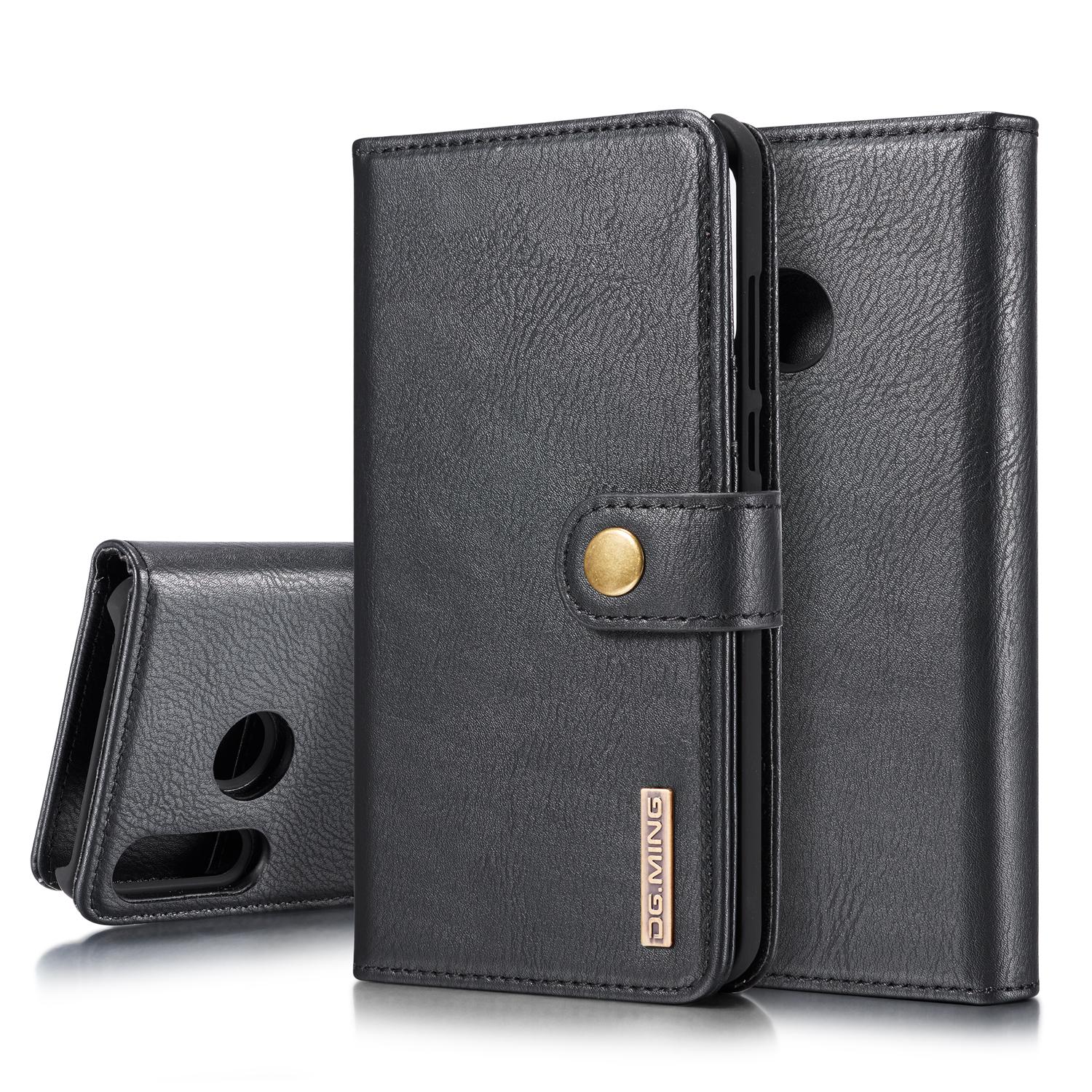 Magnet Wallet Huawei P30 Lite Zwart