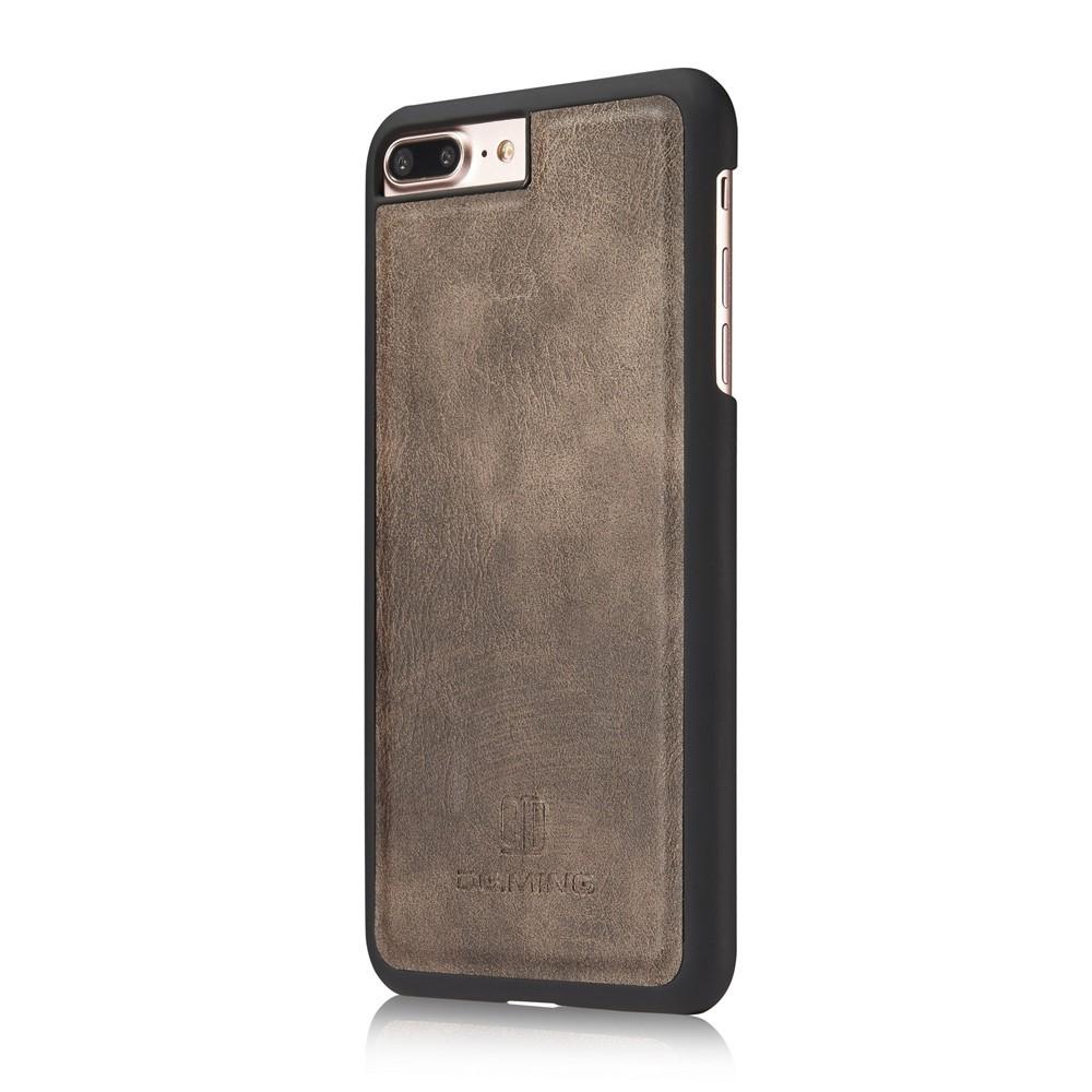 Magnet Wallet iPhone 7 Plus/8 Plus Brown