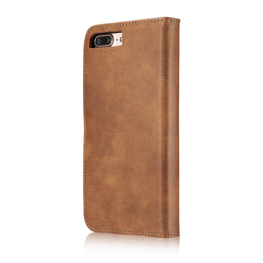 Magnet Wallet iPhone 7 Plus/8 Plus Cognac