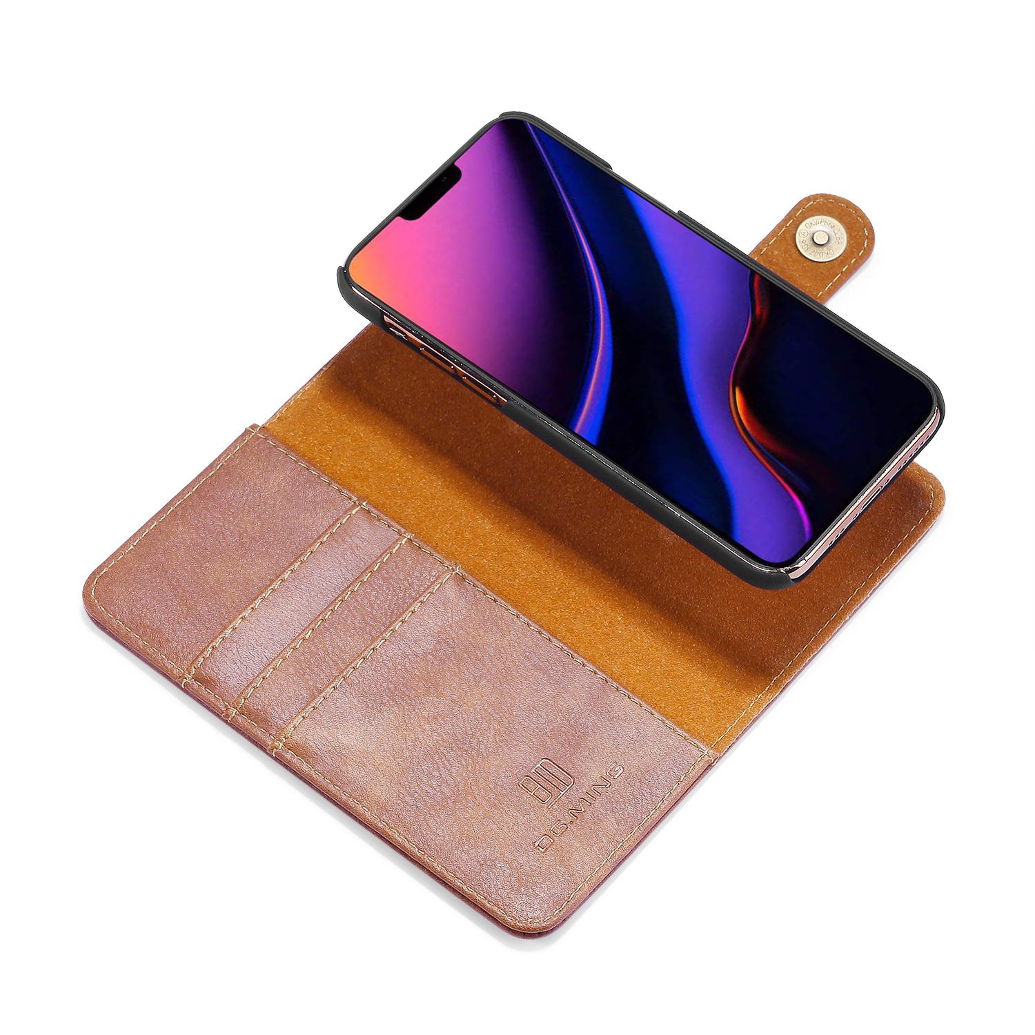 Magnet Wallet iPhone 11 Pro Max Cognac