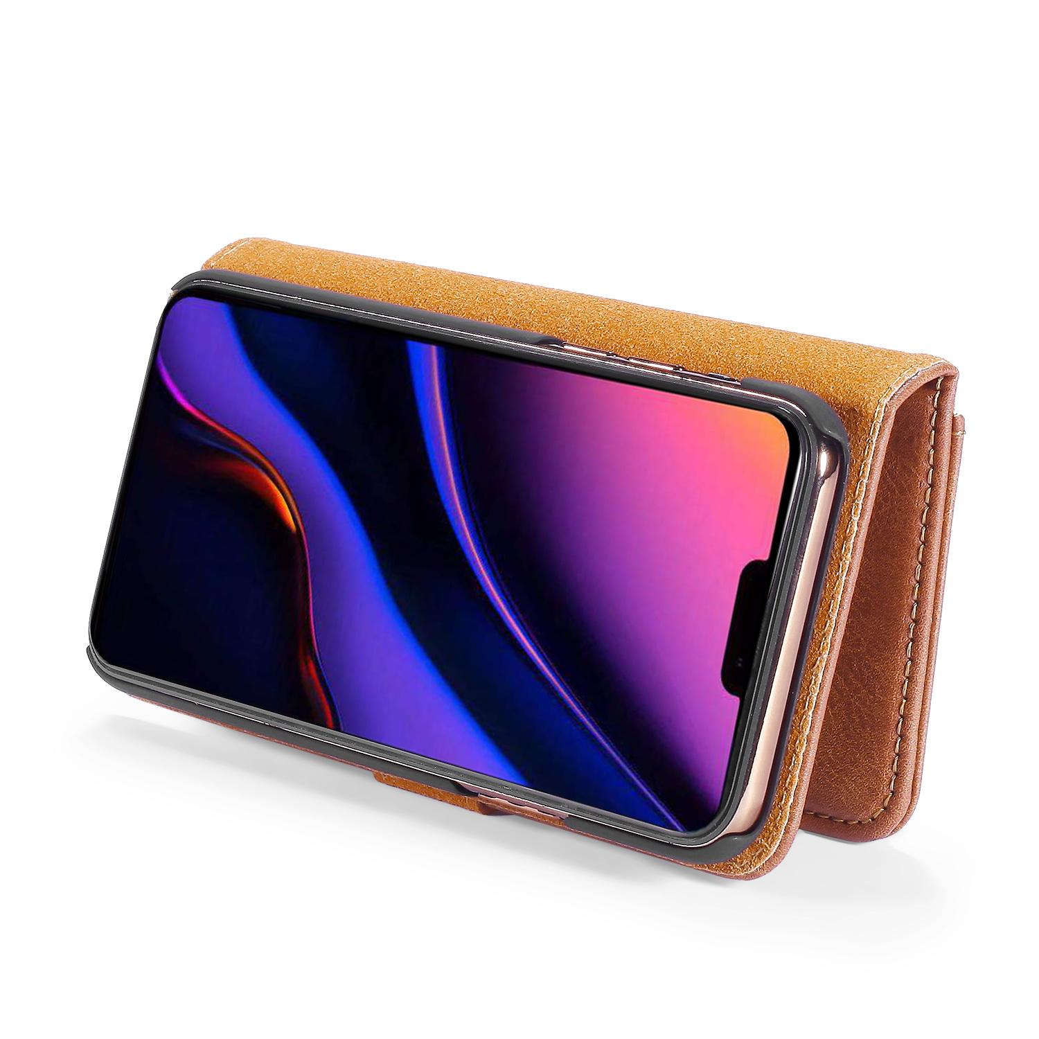 Magnet Wallet iPhone 11 Pro Max Cognac