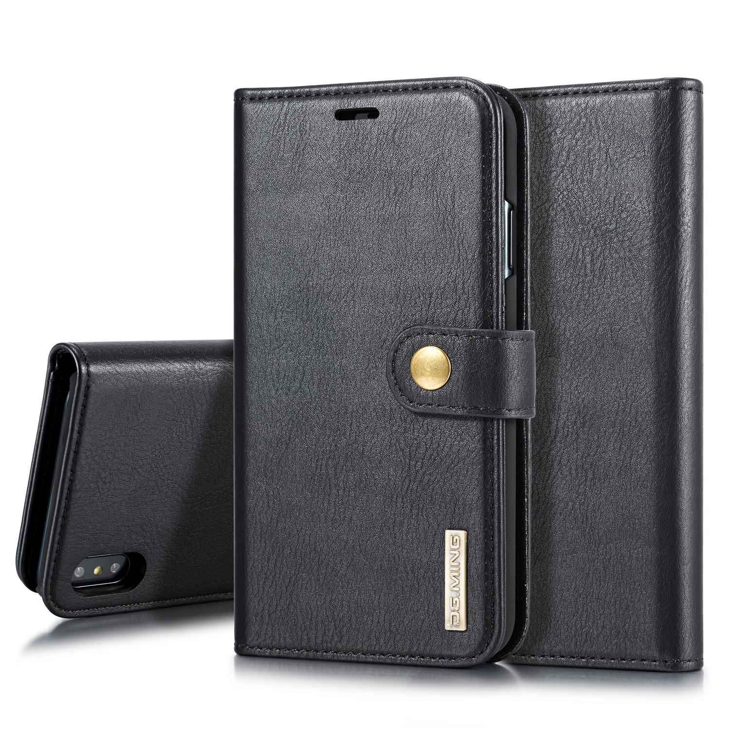 Magnet Wallet iPhone Xs Max Zwart