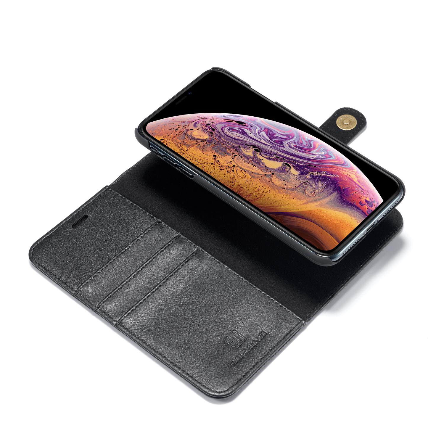 Magnet Wallet iPhone Xs Max Zwart