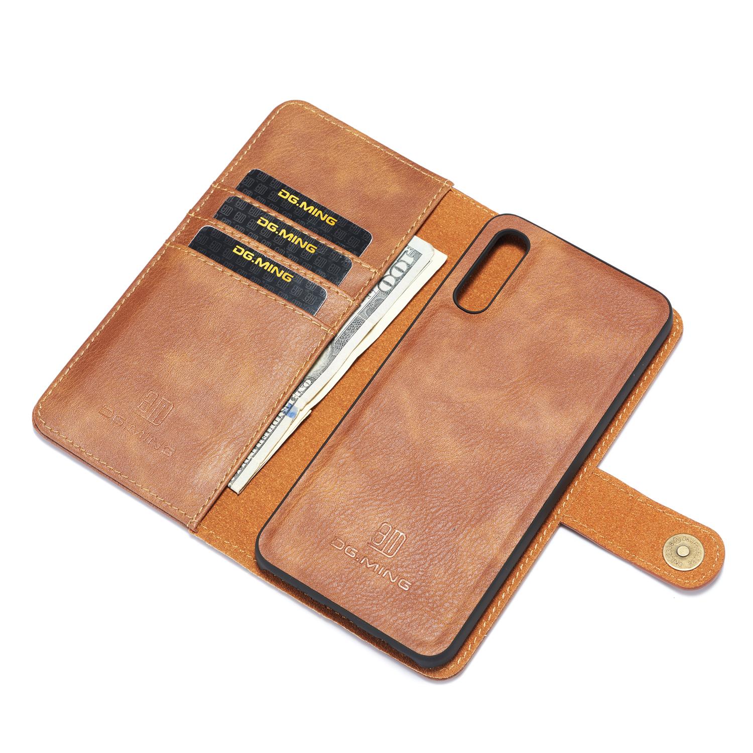 Magnet Wallet Samsung Galaxy A50 Cognac