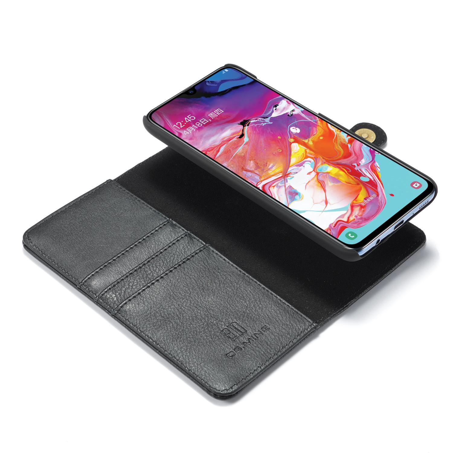 Magnet Wallet Samsung Galaxy A70 Zwart