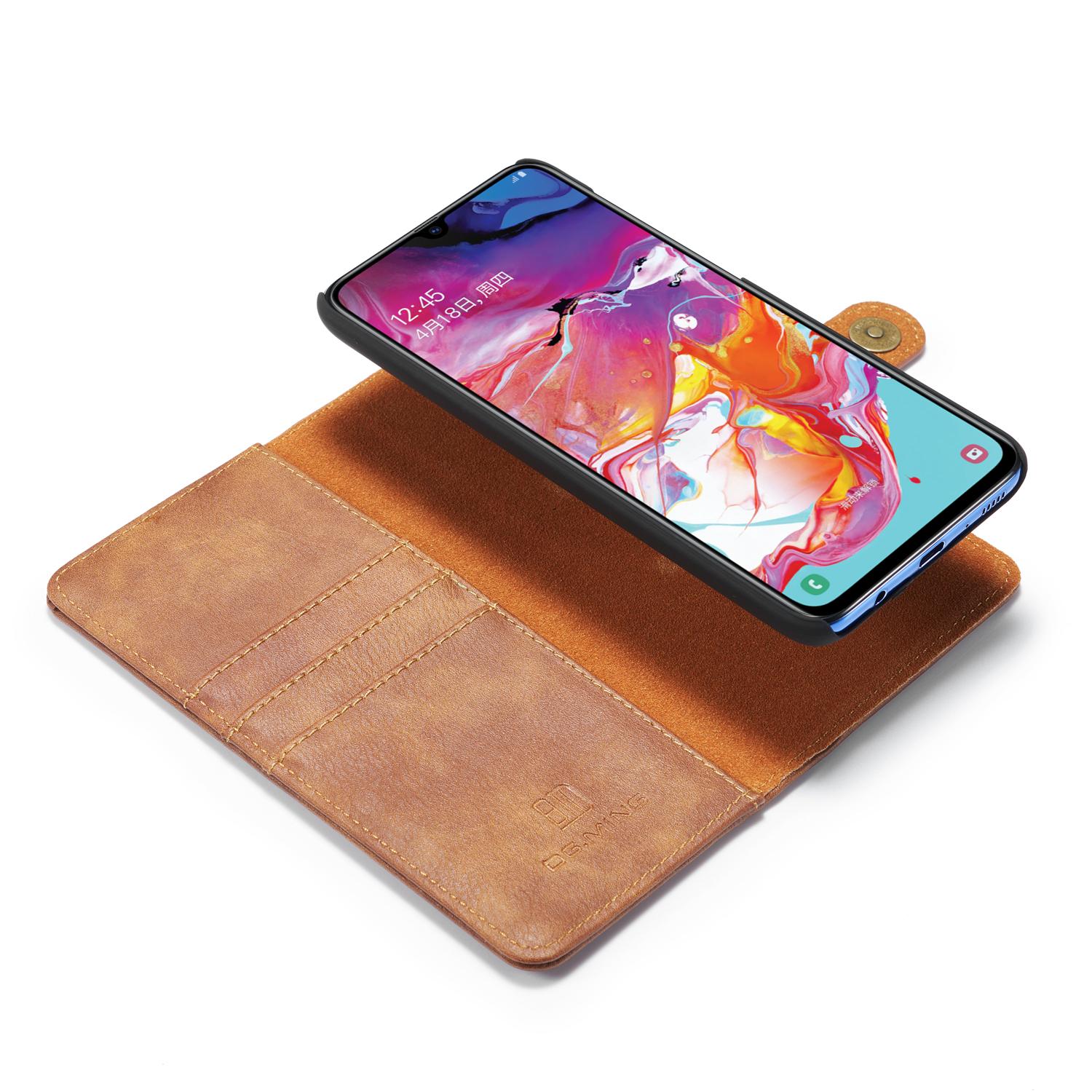 Magnet Wallet Samsung Galaxy A70 Bruin