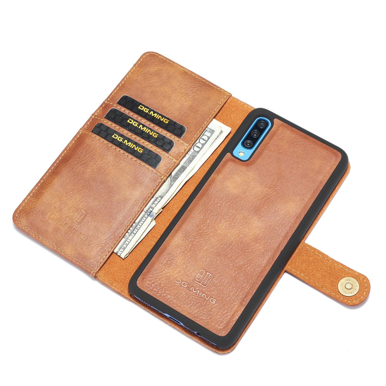 Magnet Wallet Samsung Galaxy A70 Bruin