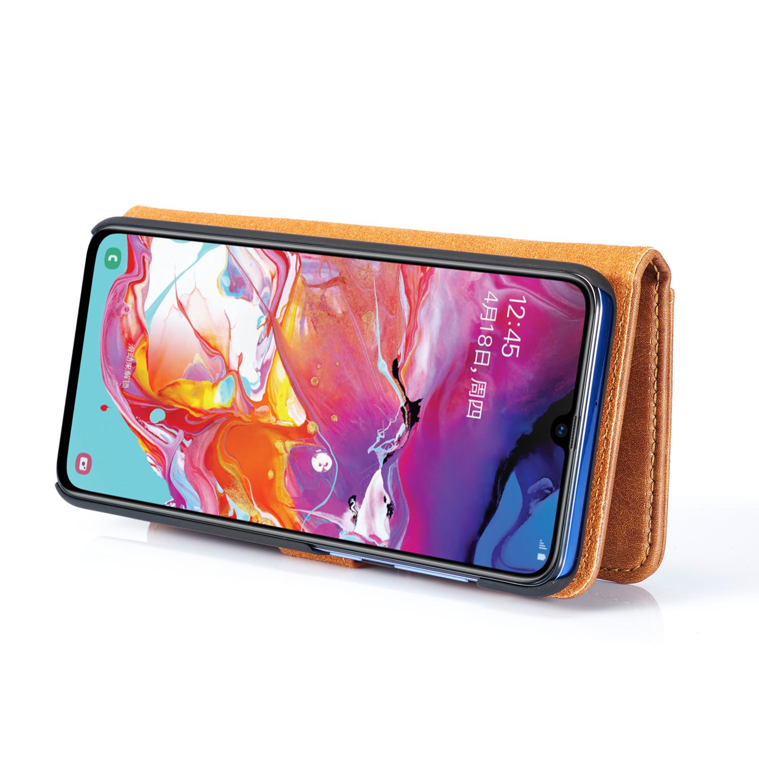Magnet Wallet Samsung Galaxy A70 Bruin