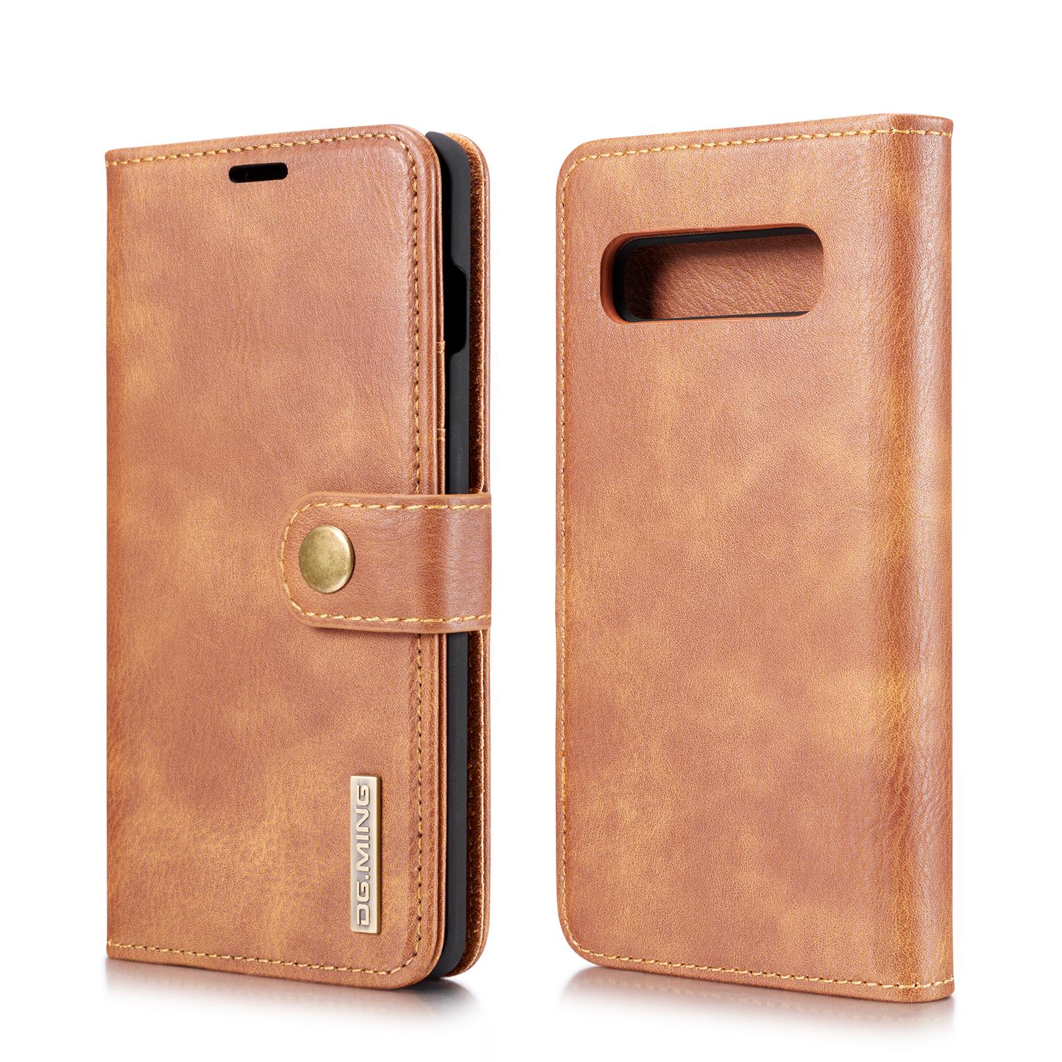 Magnet Wallet Samsung Galaxy S10 Cognac