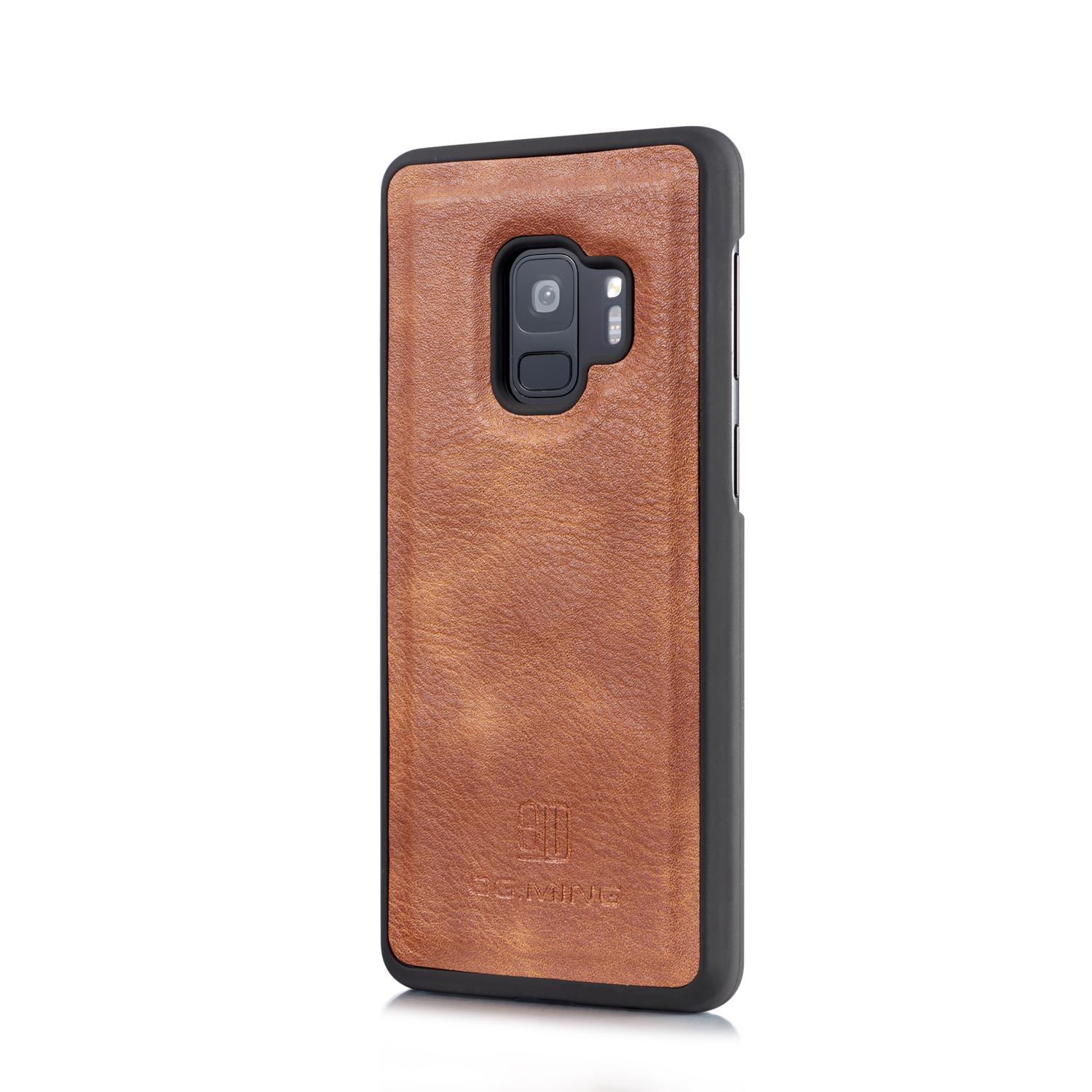 Magnet Wallet Samsung Galaxy S9 Cognac