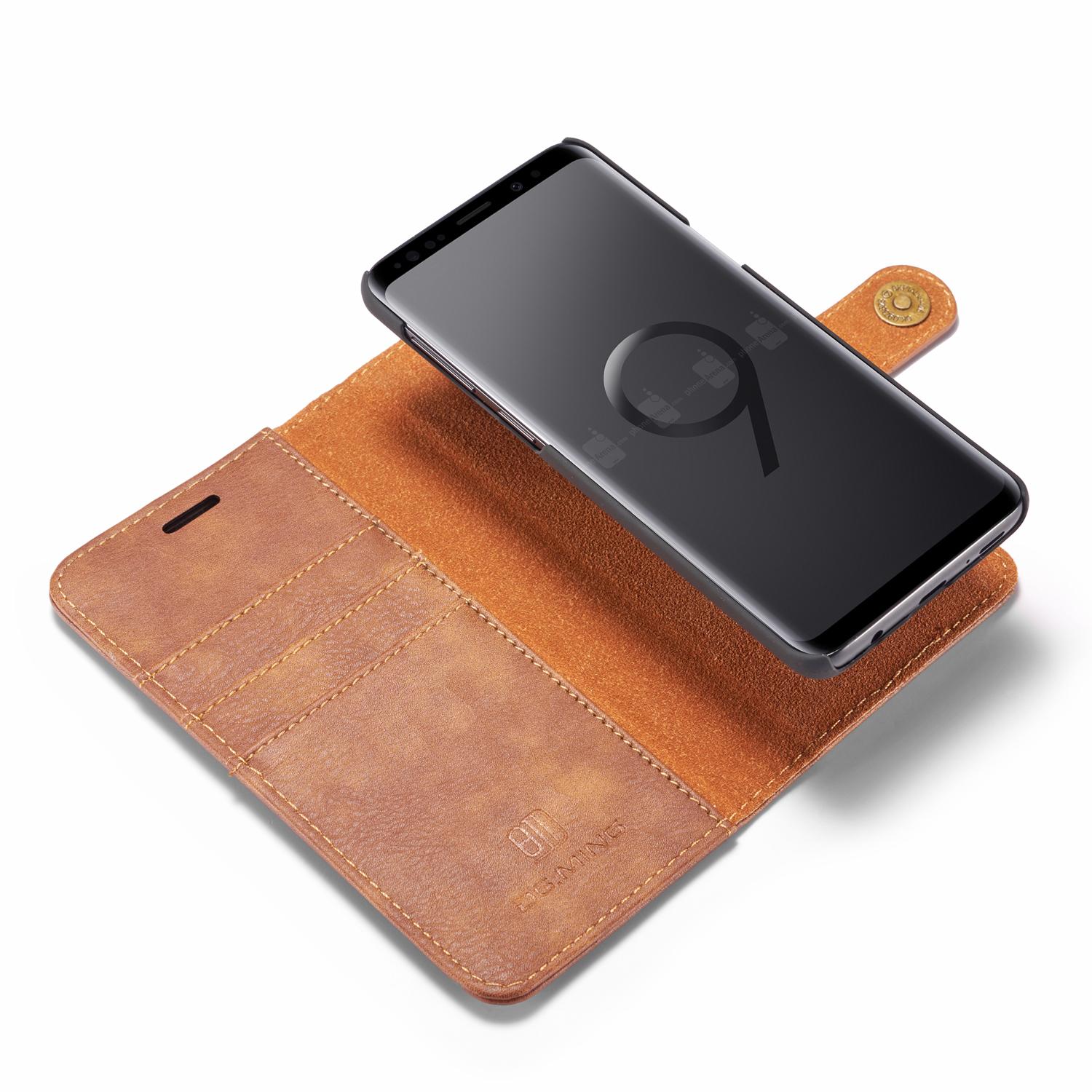 Magnet Wallet Samsung Galaxy S9 Plus Cognac