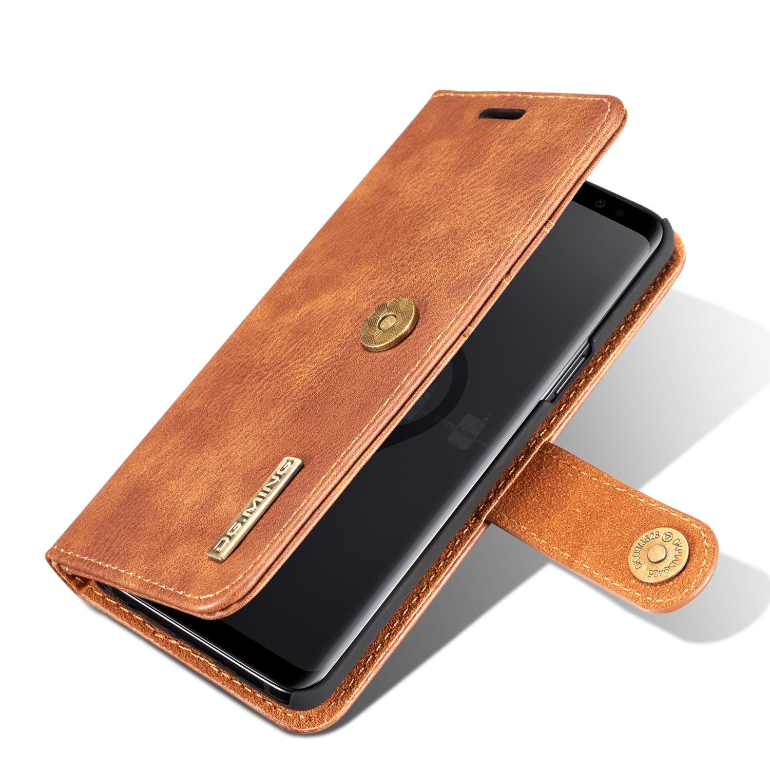 Magnet Wallet Samsung Galaxy S9 Plus Cognac