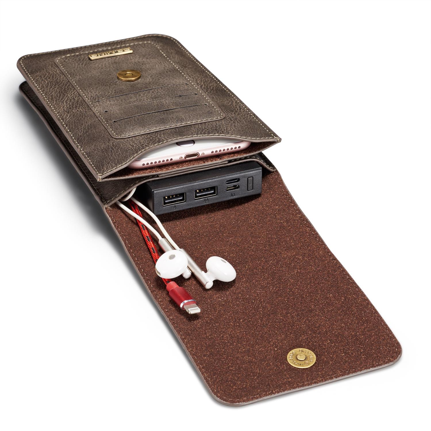 Universeel Multi-slot Case Brown