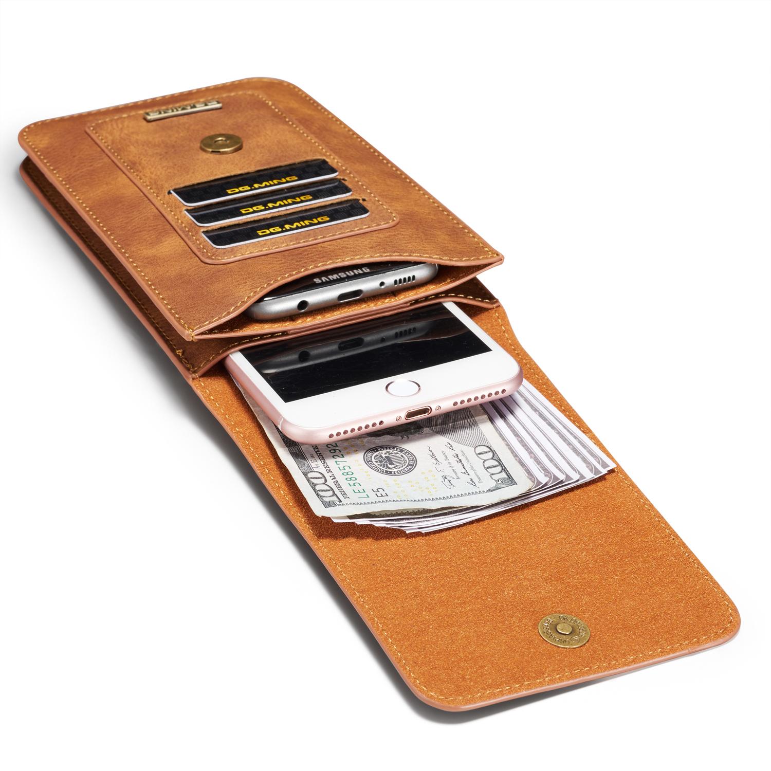 Universeel Multi-slot Case Cognac