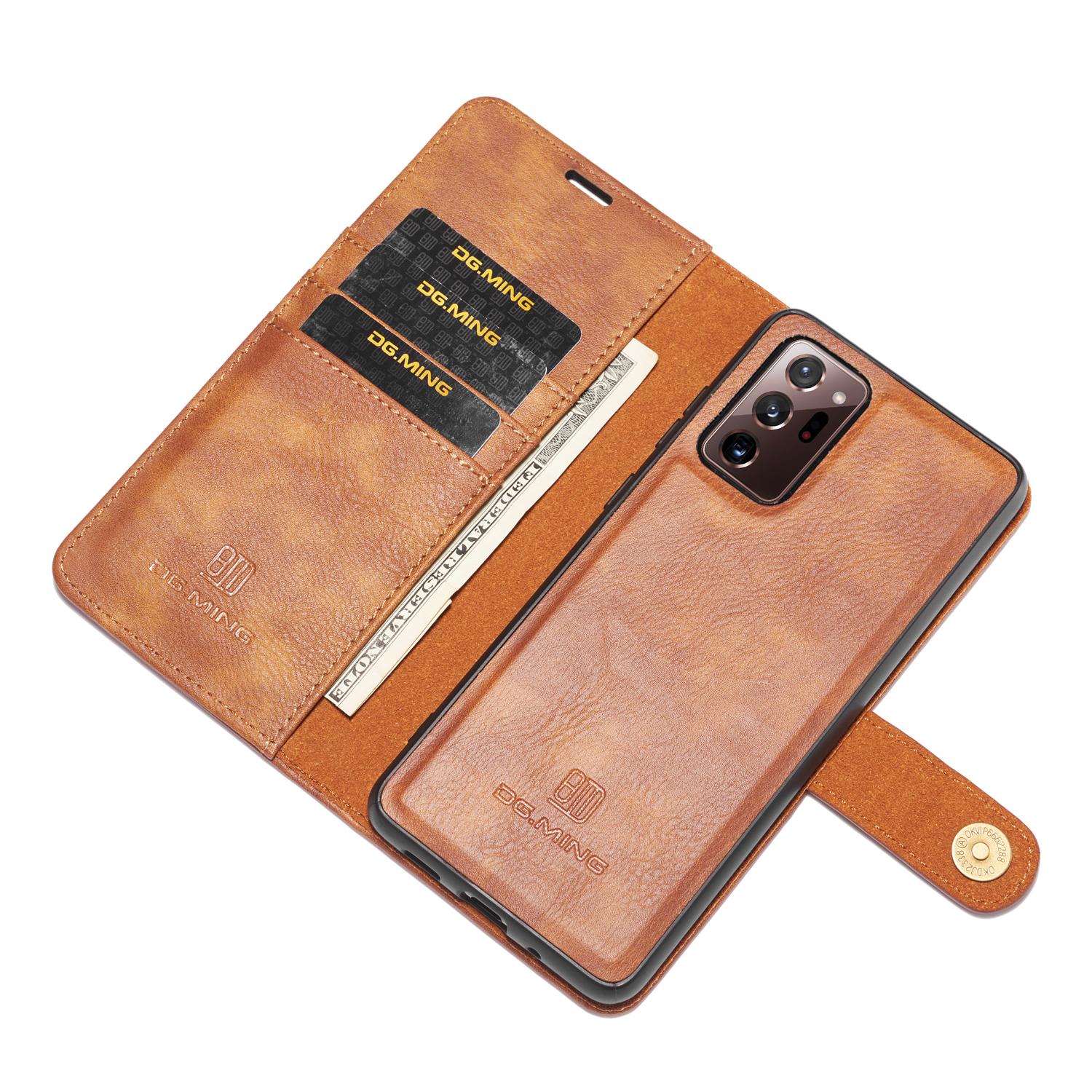 Magnet Wallet Samsung Galaxy Note 20 Ultra Cognac