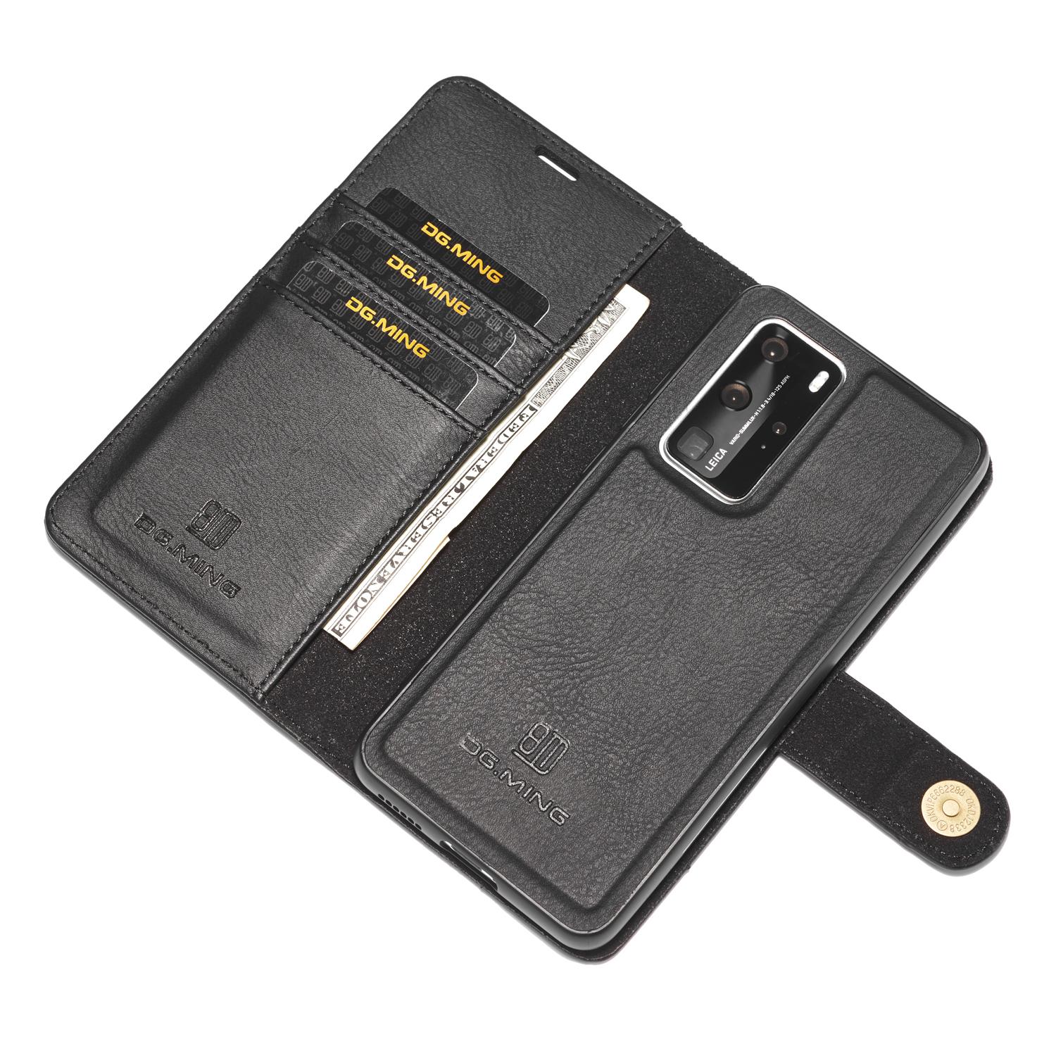 Magnet Wallet Huawei P40 Pro Zwart