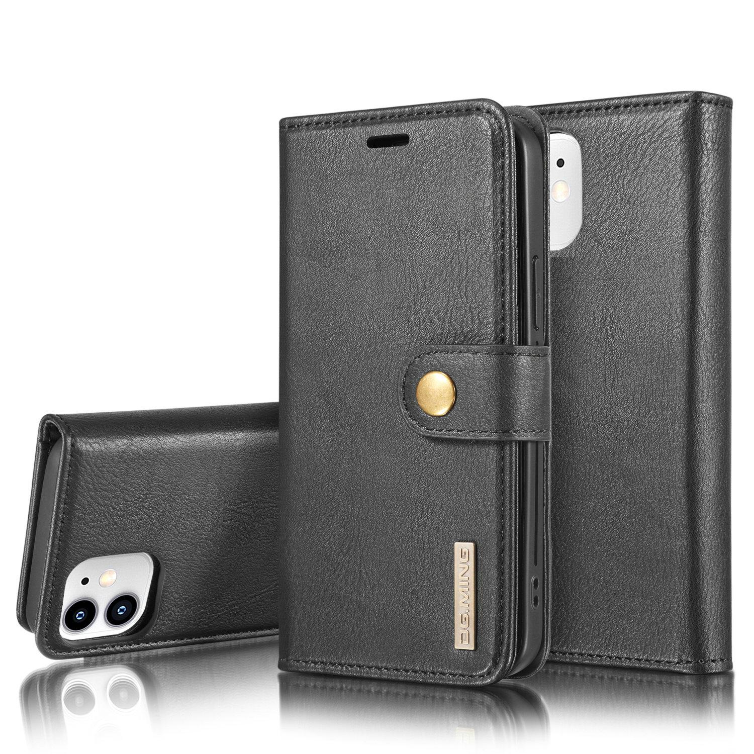 Magnet Wallet iPhone 12 Mini Zwart