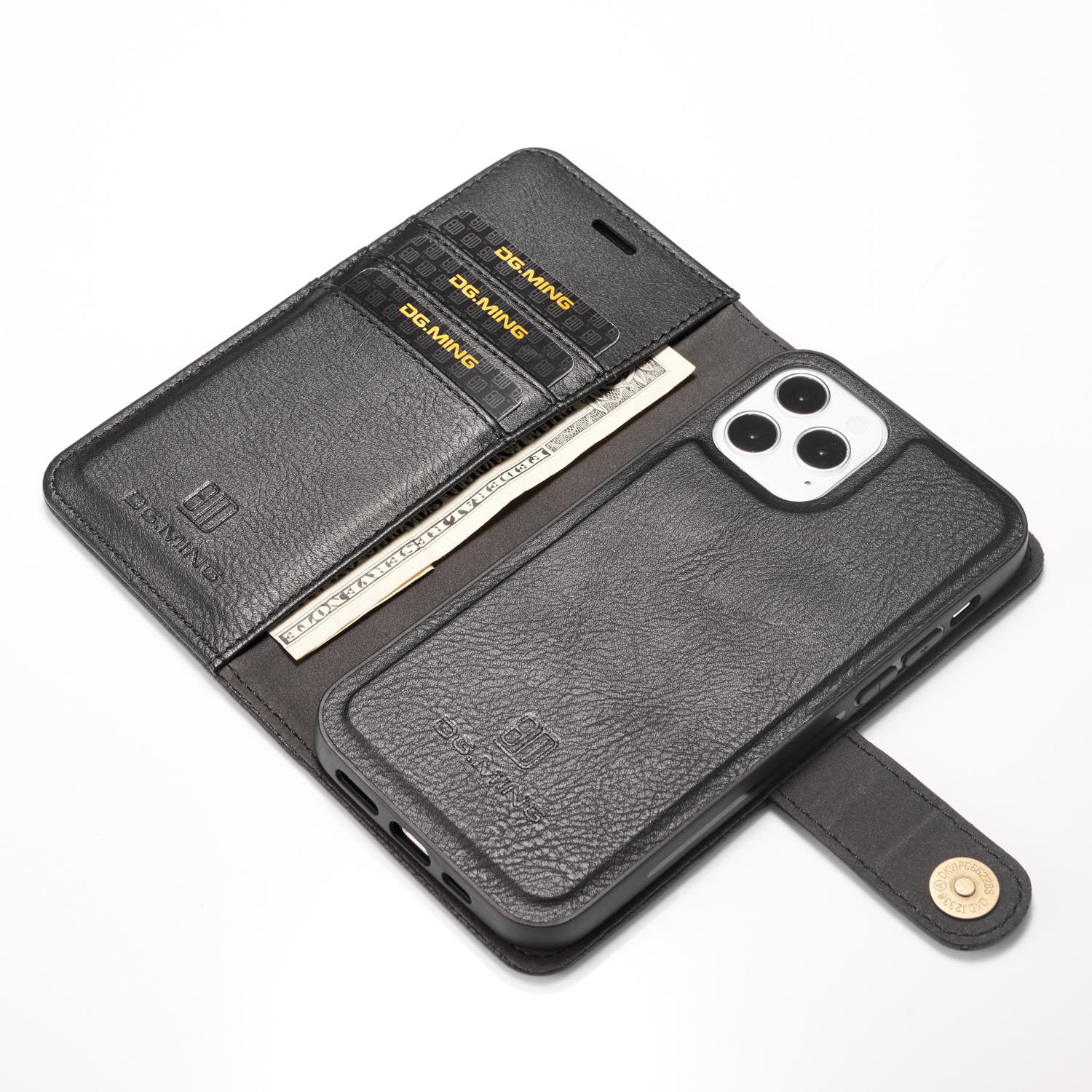 Magnet Wallet iPhone 12 Pro Max Zwart