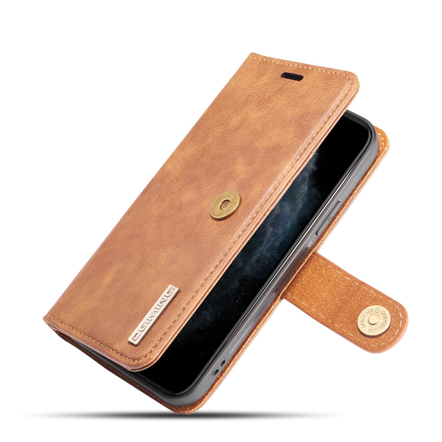 Magnet Wallet iPhone 12 Pro Max Cognac